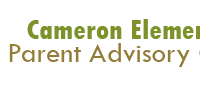 Welcome to the home page of the Cameron Elementary Parent Advisory Council (PAC)!